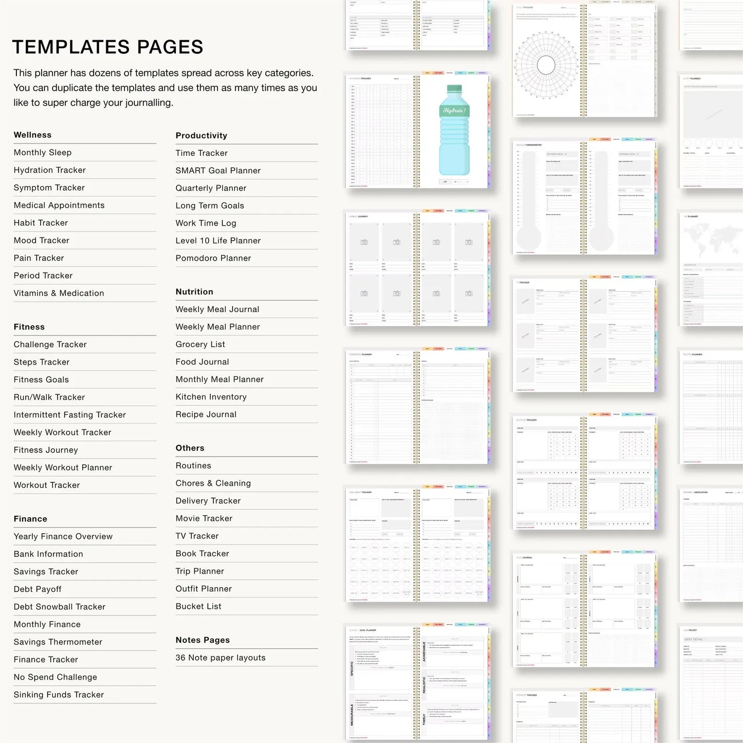 Premium Digital Planner bundle 2025 2026